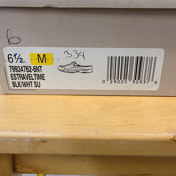 New! Easy Spirit Travel Time Black Slip On US 6.5 - Picture 6 of 6